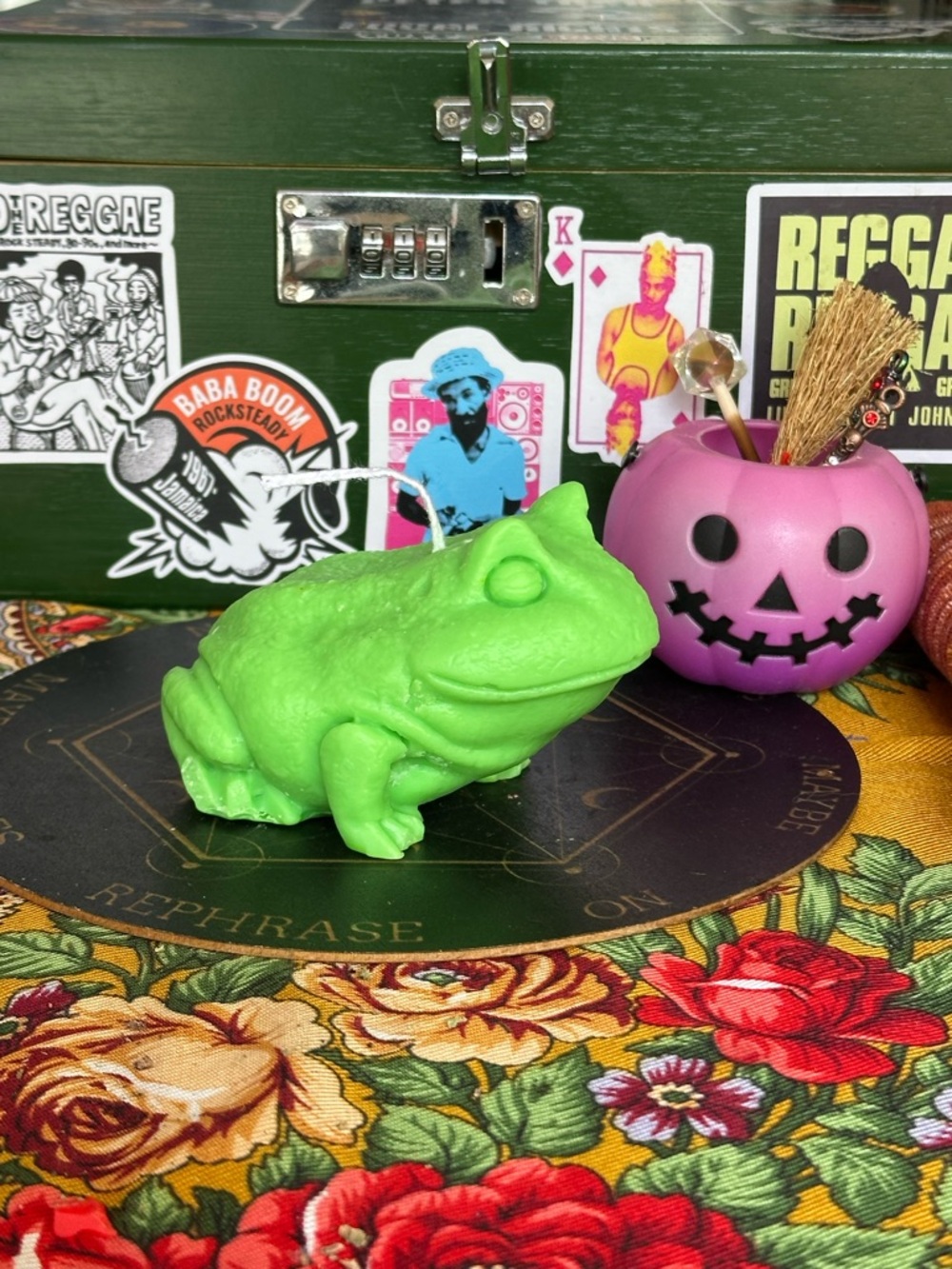 Frog Candle